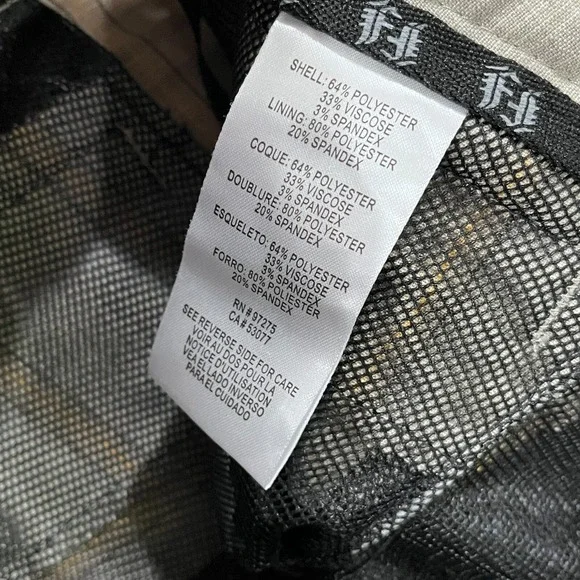 Fox Racing Skater Chino Shorts Men's 38 Dad Casual Plaid Dark Khaki - Picture 10 of 13